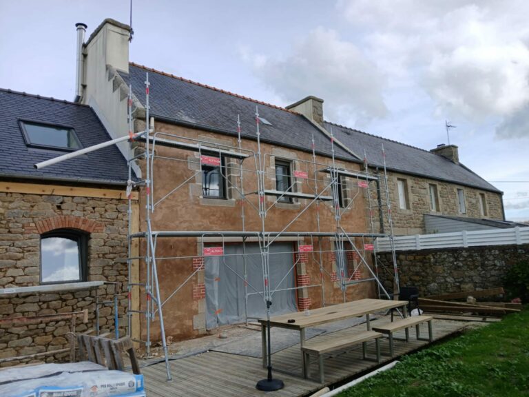 Pronost Maconnerie Platrerie Platrier A Morlaix ENDUIT ET JOINT DE PIERRE 3